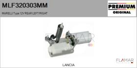 MARELLI MLF320303MM - MOT.LP. NUEVO ORIG. MARELLI Type 12V REAR HHD