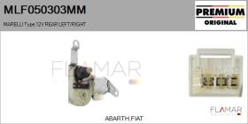 MARELLI MLF050303MM - MOT.LP. NUEVO ORIG. MARELLI Type 12V REAR HHD