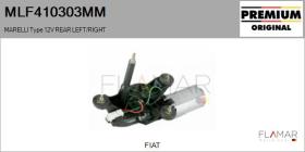 MARELLI MLF410303MM - MOT.LP. NUEVO ORIG. MARELLI Type 12V REAR HHD