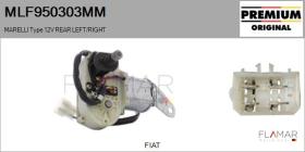 MARELLI MLF950303MM - MOT.LP. NUEVO ORIG. MARELLI Type 12V REAR HHD