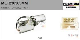 MARELLI MLF230303MM - MOT.LP. NUEVO ORIG. MARELLI Type 12V REAR HHD