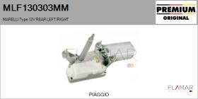 MARELLI MLF130303MM - MOT.LP. NUEVO ORIG. MARELLI Type 12V REAR HHD