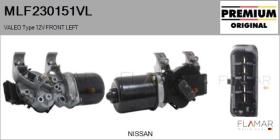 VALEO MLF230151VL - MOT.LP. NUEVO ORIG. VALEO Type 12V FRONT VHD