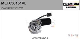 VALEO MLF650151VL - MOT.LP. NUEVO ORIG. VALEO Type 12V FRONT VHD
