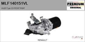 VALEO MLF140151VL - MOT.LP. NUEVO ORIG. VALEO Type 12V FRONT VHD