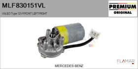 VALEO MLF830151VL - MOT.LP. NUEVO ORIG. VALEO Type 12V FRONT VHD