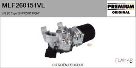 VALEO MLF260151VL - MOT.LP. NUEVO ORIG. VALEO Type 12V FRONT VHD