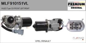 VALEO MLF910151VL - MOT.LP. NUEVO ORIG. VALEO Type 12V FRONT VHD