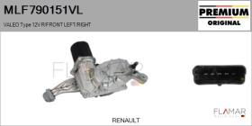 VALEO MLF790151VL - MOT.LP. NUEVO ORIG. VALEO Type 12V FRONT VHD