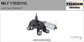 VALEO MLF170351VL - MOT.LP. NUEVO ORIG. VALEO Type 12V REAR HHD