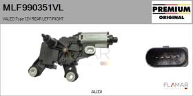 VALEO MLF990351VL - MOT.LP. NUEVO ORIG. VALEO Type 12V REAR HHD