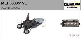 VALEO MLF330351VL - MOT.LP. NUEVO ORIG. VALEO Type 12V REAR HHD