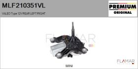 VALEO MLF210351VL - MOT.LP. NUEVO ORIG. VALEO Type 12V REAR HHD