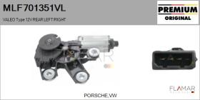 VALEO MLF701351VL - MOT.LP. NUEVO ORIG. VALEO Type 12V REAR HHD