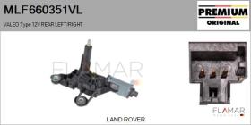 VALEO MLF660351VL - MOT.LP. NUEVO ORIG. VALEO Type 12V REAR HHD