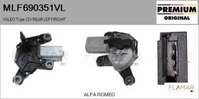 VALEO MLF690351VL - MOT.LP. NUEVO ORIG. VALEO Type 12V REAR HHD