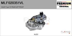 VALEO MLF020351VL - MOT.LP. NUEVO ORIG. VALEO Type 12V REAR HHD