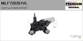 VALEO MLF720351VL - MOT.LP. NUEVO ORIG. VALEO Type 12V REAR HHD