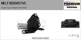 VALEO MLF820451VL - MOT.LP. NUEVO ORIG. VALEO Type 12V REAR HHD