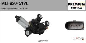 VALEO MLF920451VL - MOT.LP. NUEVO ORIG. VALEO Type 12V REAR HHD