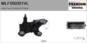 VALEO MLF050351VL - MOT.LP. NUEVO ORIG. VALEO Type 12V REAR HHD