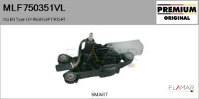 VALEO MLF750351VL - MOT.LP. NUEVO ORIG. VALEO Type 12V REAR HHD