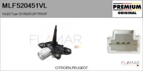 VALEO MLF520451VL - MOT.LP. NUEVO ORIG. VALEO Type 12V REAR HHD