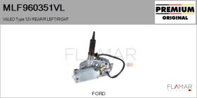 VALEO MLF960351VL - MOT.LP. NUEVO ORIG. VALEO Type 12V R RHD