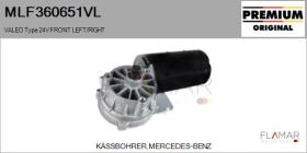 VALEO MLF360651VL - MOT.LP. NUEVO ORIG. VALEO Type 24V FRONT VHD