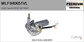VALEO MLF940651VL - MOT.LP. NUEVO ORIG. VALEO Type 24V FRONT VHD