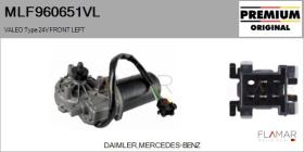 VALEO MLF960651VL - MOT.LP. NUEVO ORIG. VALEO Type 24V FRONT VHD