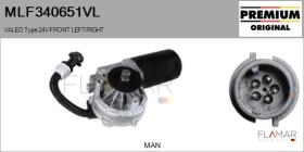 VALEO MLF340651VL - MOT.LP. NUEVO ORIG. VALEO Type 24V FRONT VHD