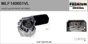 VALEO MLF140651VL - MOT.LP. NUEVO ORIG. VALEO Type 24V FRONT VHD
