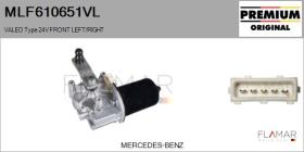 VALEO MLF610651VL - MOT.LP. NUEVO ORIG. VALEO Type 24V FRONT VHD