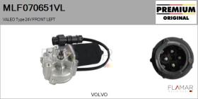 VALEO MLF070651VL - MOT.LP. NUEVO ORIG. VALEO Type 24V FRONT VHD
