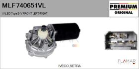VALEO MLF740651VL - MOT.LP. NUEVO ORIG. VALEO Type 24V FRONT VHD