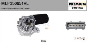 VALEO MLF350651VL - MOT.LP. NUEVO ORIG. VALEO Type 24V FRONT VHD