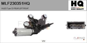 HQ MLF230351HQ - MOT.LP. NUEVO VALEO Type 12V REAR HHD
