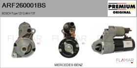 BOSCH ARF260001BS - Motor de arranque