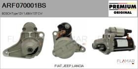 BOSCH ARF070001BS - Motor de arranque