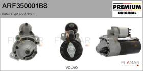 BOSCH ARF350001BS - Motor de arranque