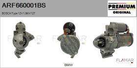 BOSCH ARF660001BS - Motor de arranque