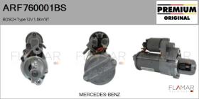 BOSCH ARF760001BS - Motor de arranque