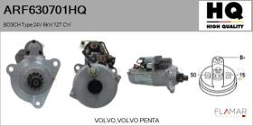 HQ ARF630701HQ - Motor de arranque