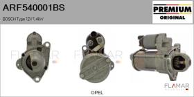 BOSCH ARF540001BS - Motor de arranque