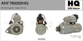 HQ ARF760202HQ - Motor de arranque