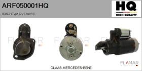 HQ ARF050001HQ - Motor de arranque