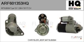 HQ ARF601353HQ - Motor de arranque