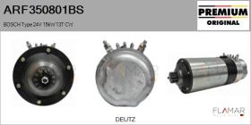 BOSCH ARF350801BS - Motor de arranque