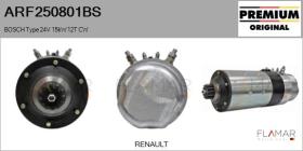 BOSCH ARF250801BS - Motor de arranque